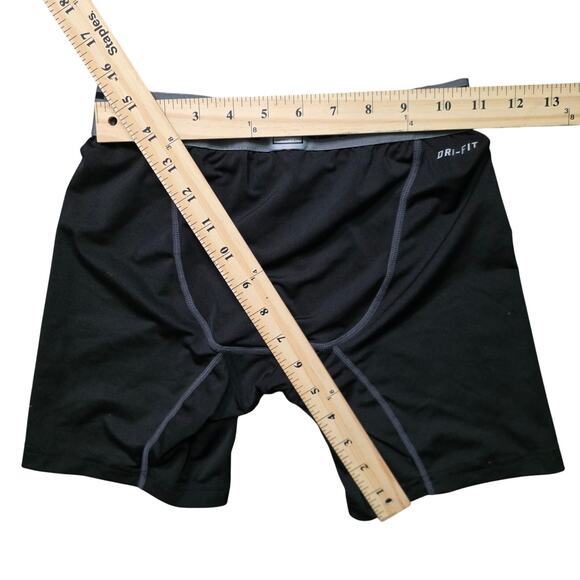 Nike Pro Combat Compression Shorts L Black Athletic - Picture 5 of 6